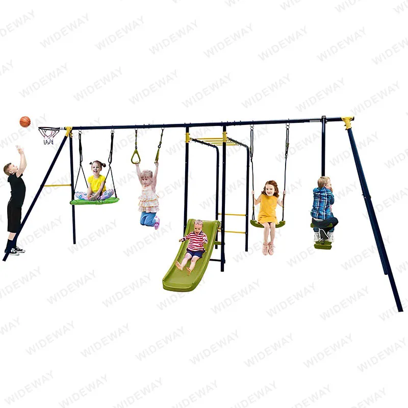 What are the characteristics of children's swings?