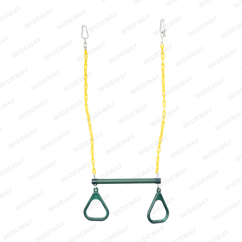 Trapeze Bar and Rings for Swing Set